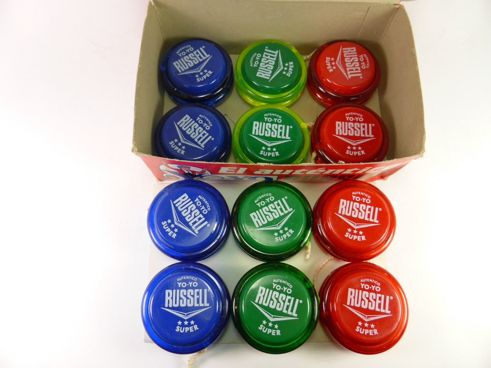 Coleccionismo de YoYo em Portugal Russell Autêntico YoYo Super 3