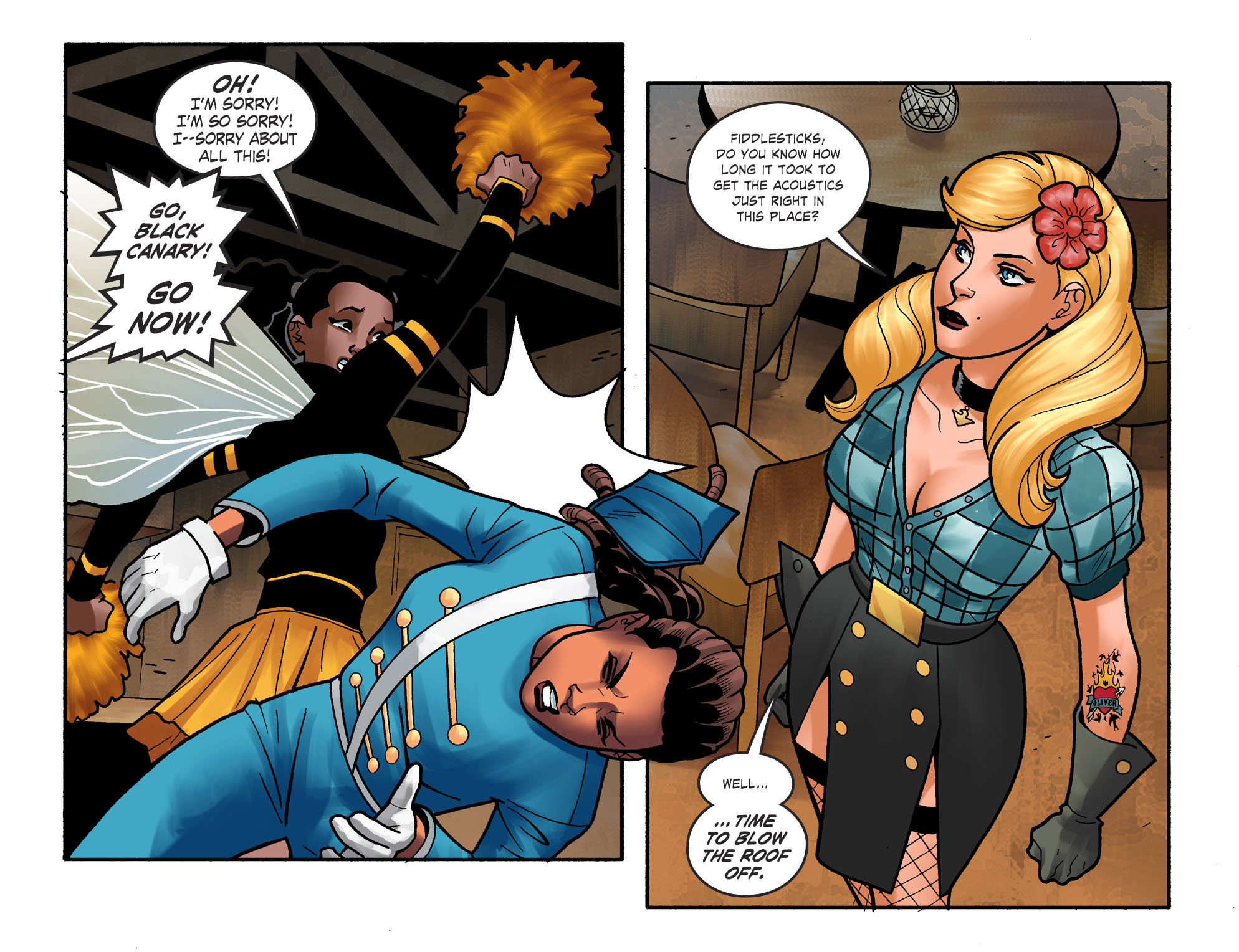 Read online Bombshells: United comic -  Issue #27 - 16