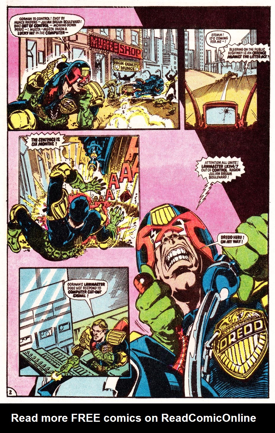 Read online Judge Dredd: The Complete Case Files comic -  Issue # TPB 4 - 293