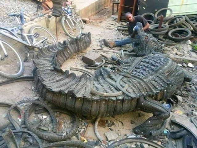 IMG 20190318 184736 This guy makes amazing works of art out of discarded tires