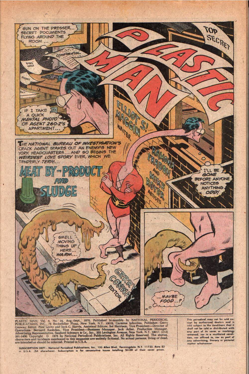 Read online Plastic Man (1976) comic -  Issue #14 - 3