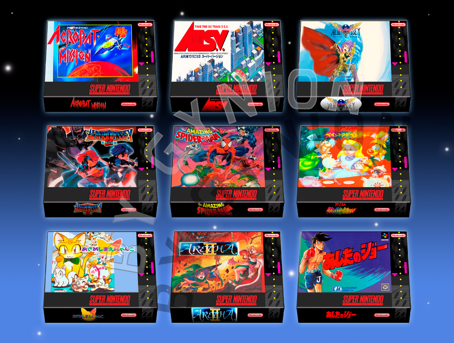 3D Front Icons SNES Update 1