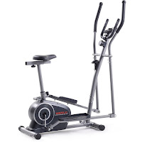 Weslo Momentum G 3.2 Hybrid Trainer, 2 in 1 exercise machine combining upright bike and elliptical trainer