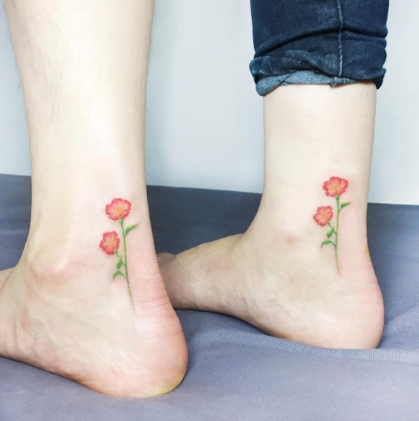 Tatuagens femininas para os tornozelos Tatuagens femininas para os tornozelos