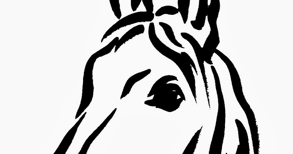 Pferdekopf Holzpferd Kopf Vorlage Zum Ausdrucken Pferdekopf Holzpferd Kopf Vorlage Zum Ausdrucken