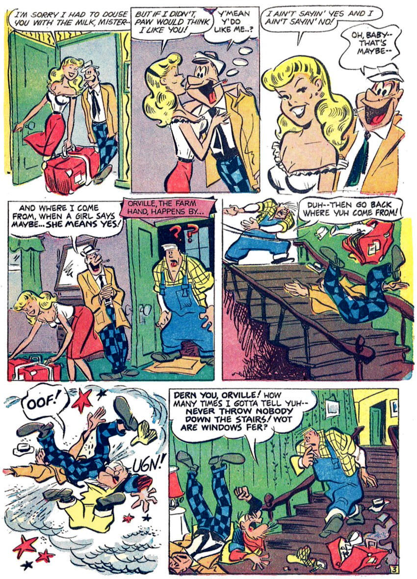 Pappy S Golden Age Comics Blogzine Number 1237 “ The One About The Farmer S Daughter ”