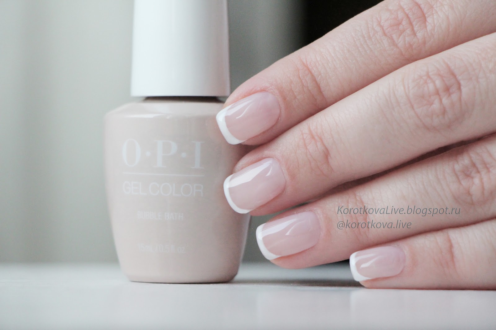 OPI gelcolor / Bubble Bath