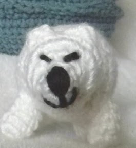 PATRON GRATIS OSO POLAR AMIGURUMI 