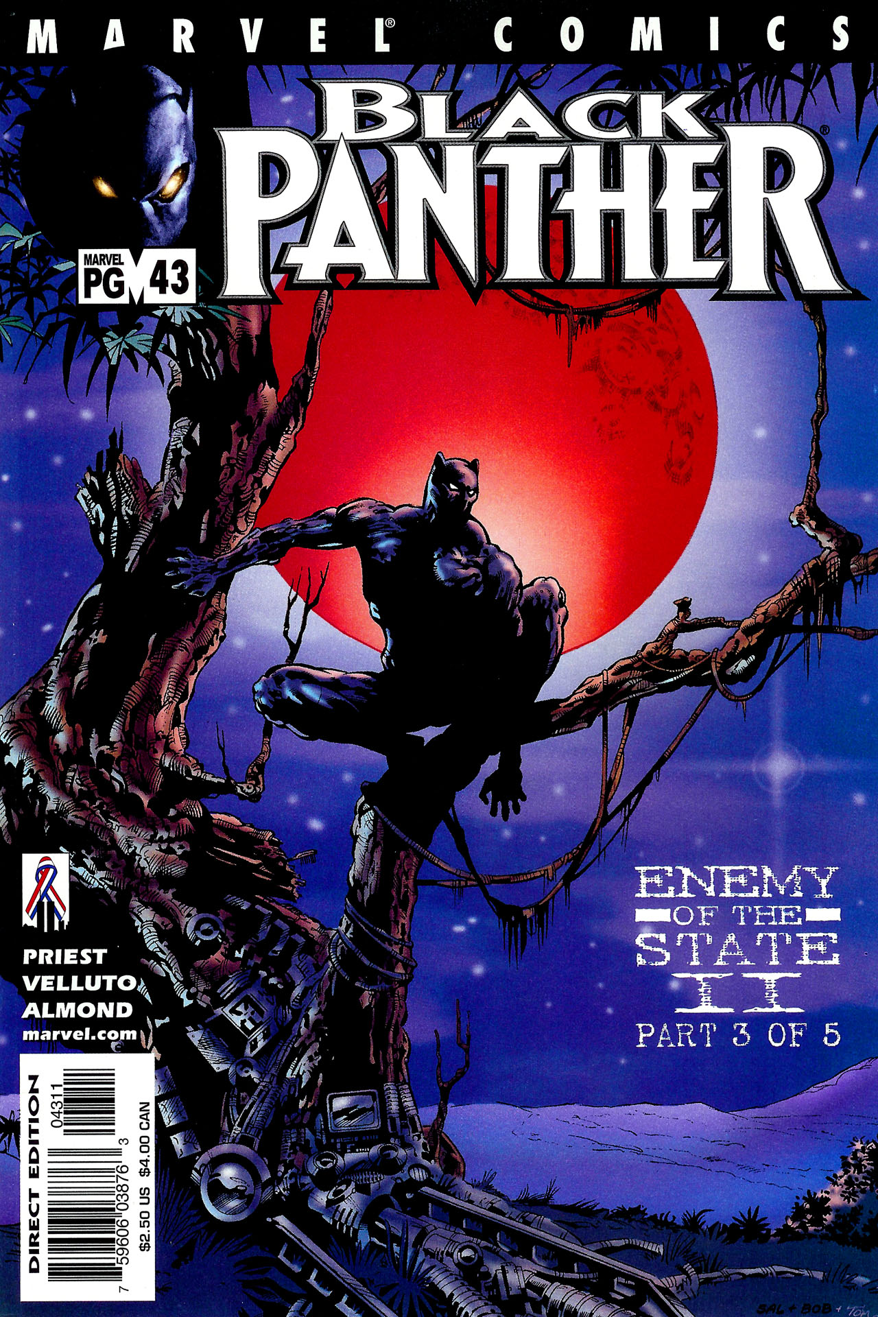 Read online Black Panther (1998) comic -  Issue #43 - 1