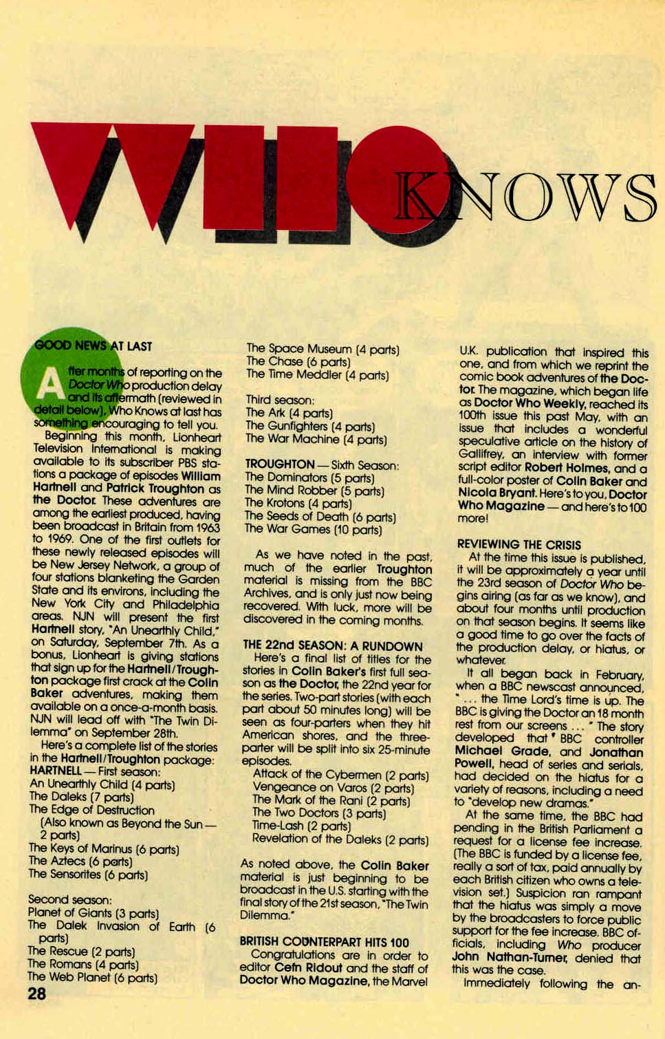 Doctor Who (1984) issue 17 - Page 30