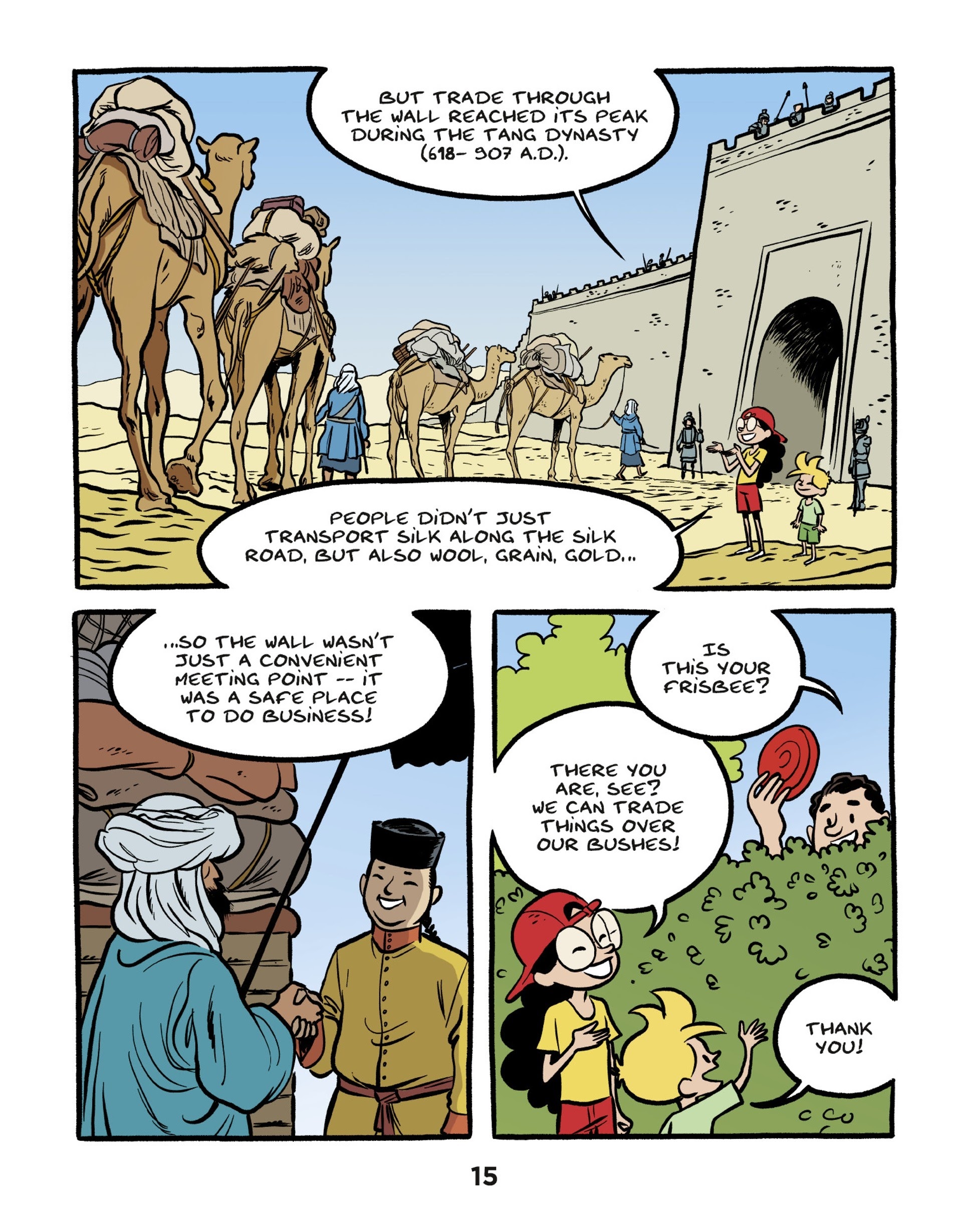 Read online On The History Trail With Ariane & Nino comic -  Issue #5 - 15