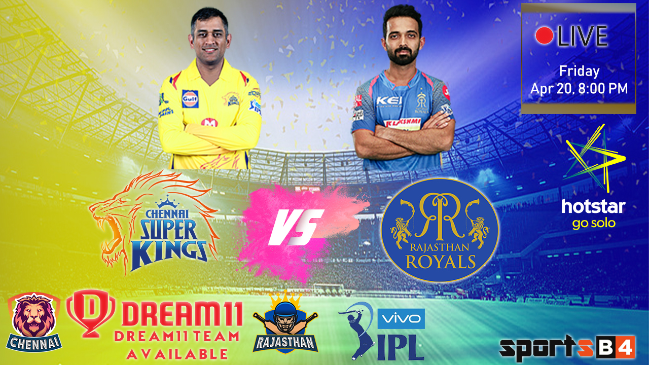 Image result for CSK VS RR