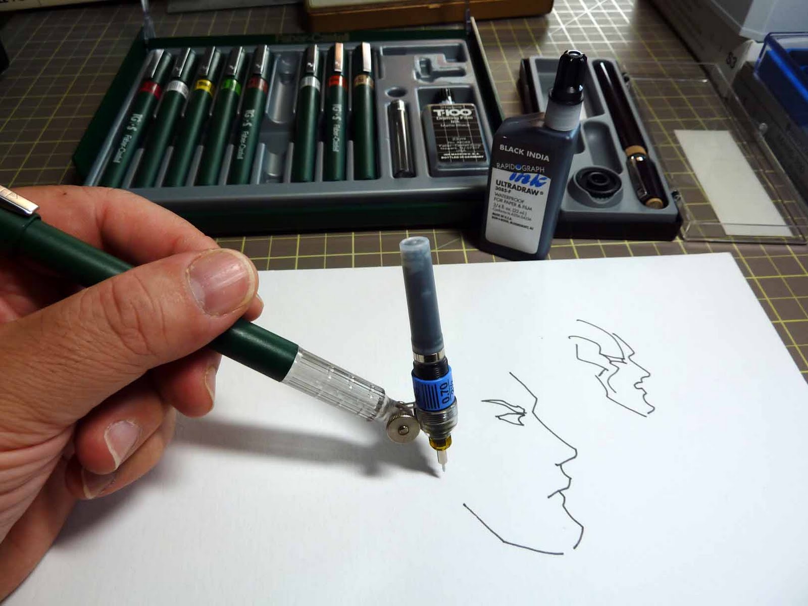 Faber-Castell TG1.S- TG1.H- TG1.J technical Pen
