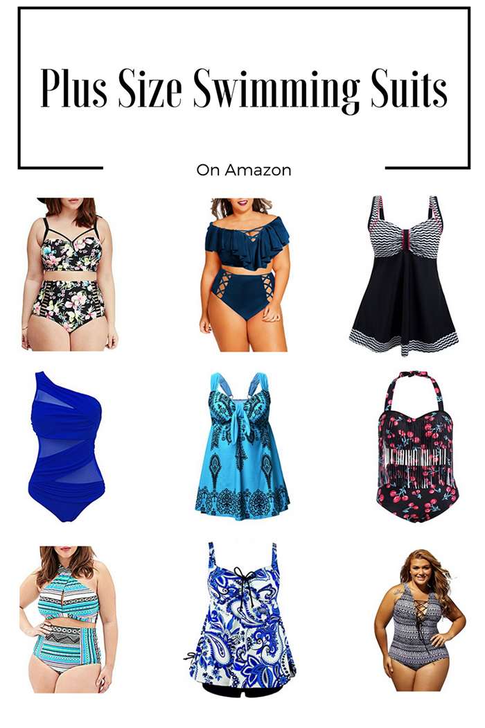 Plus Size Swimming Suits From Amazon Everything Pretty
