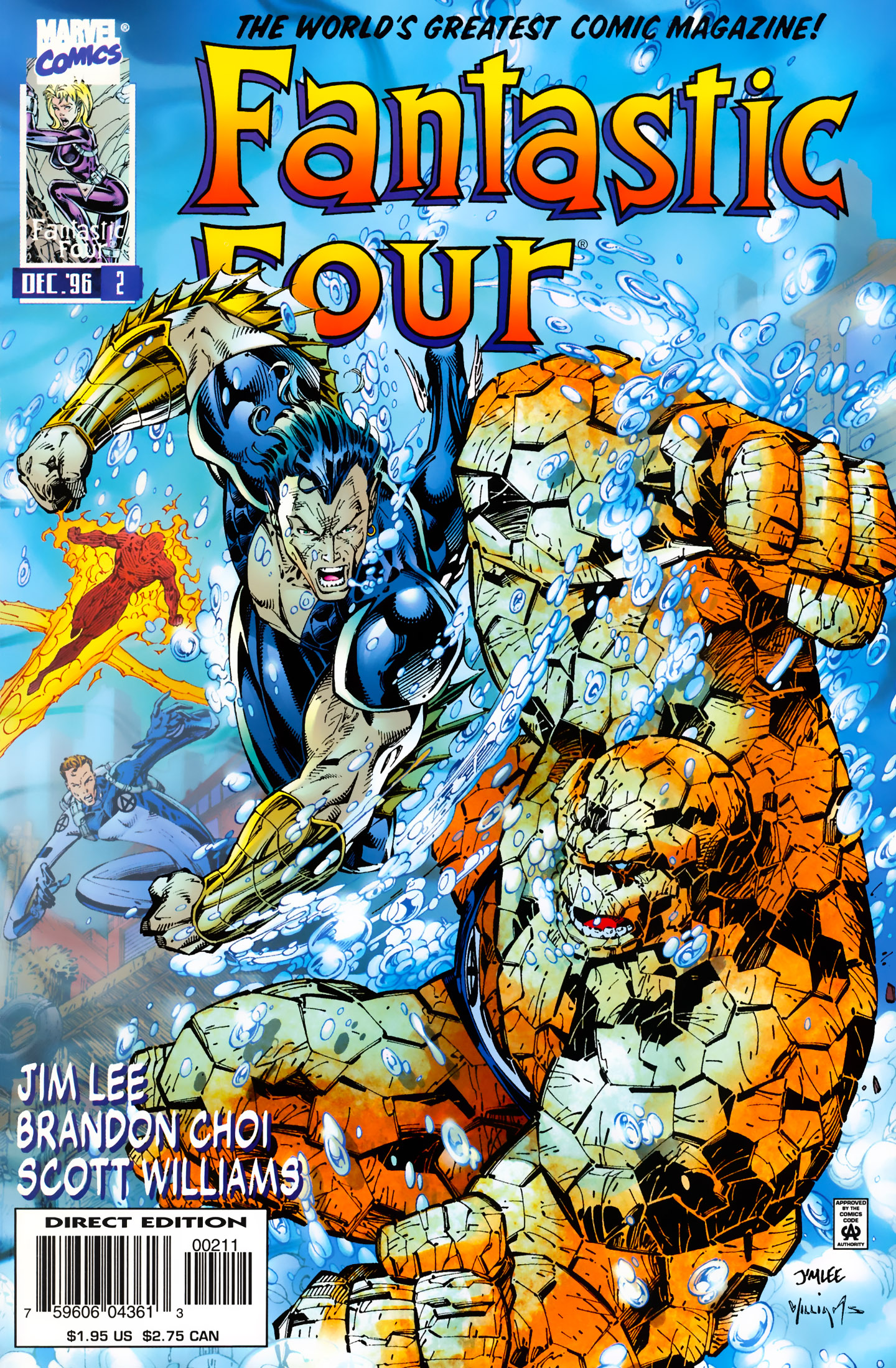Read online Fantastic Four (1996) comic -  Issue #2 - 1
