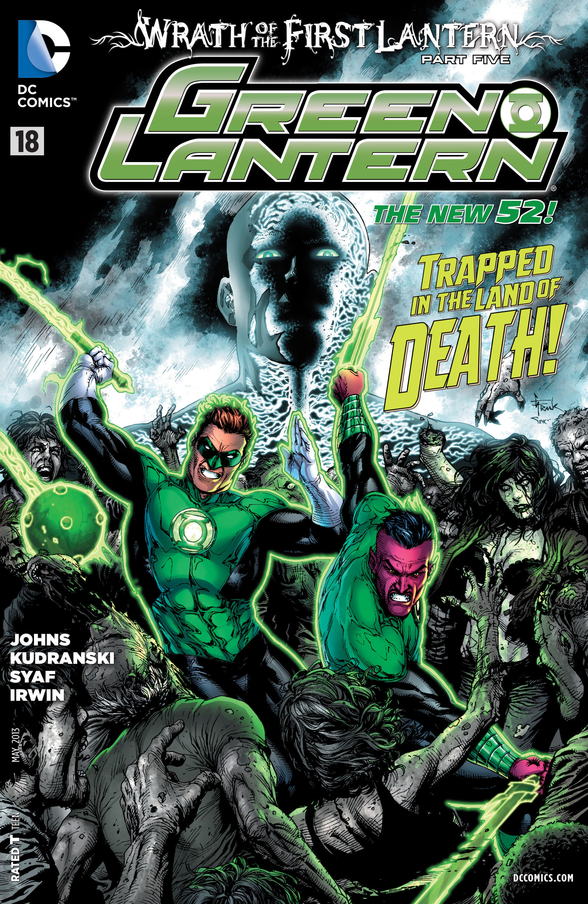 Read online Green Lantern (2011) comic -  Issue #18 - 21