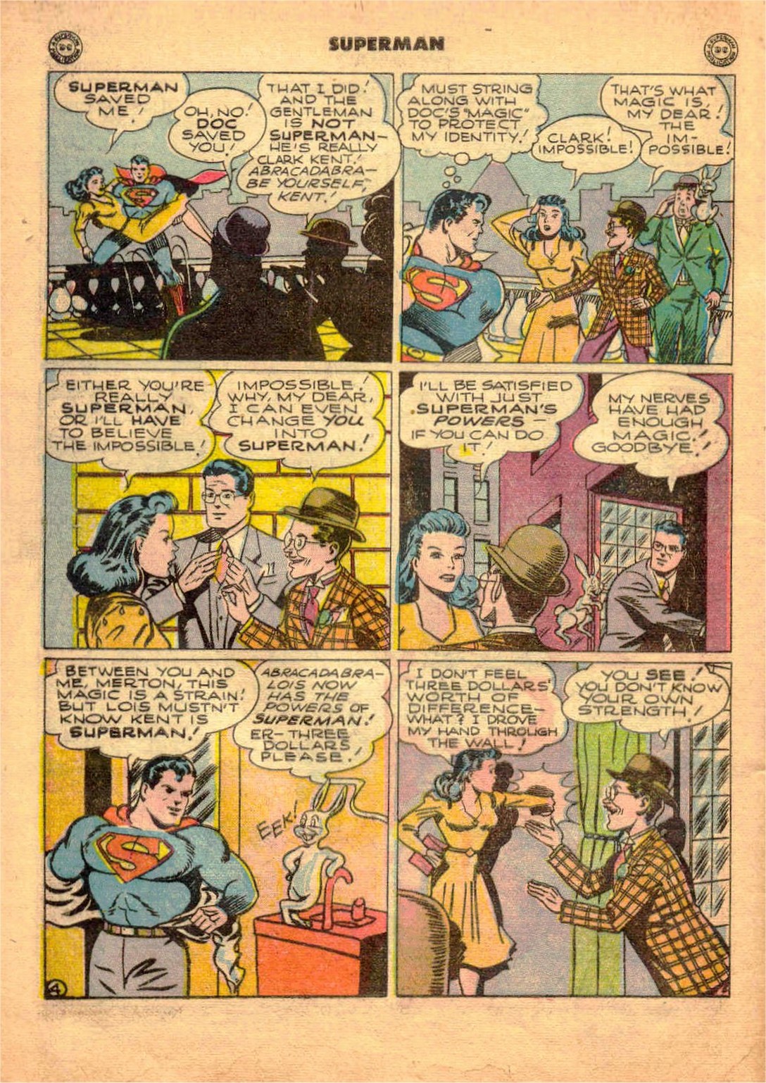Read online Superman (1939) comic -  Issue #45 - 6