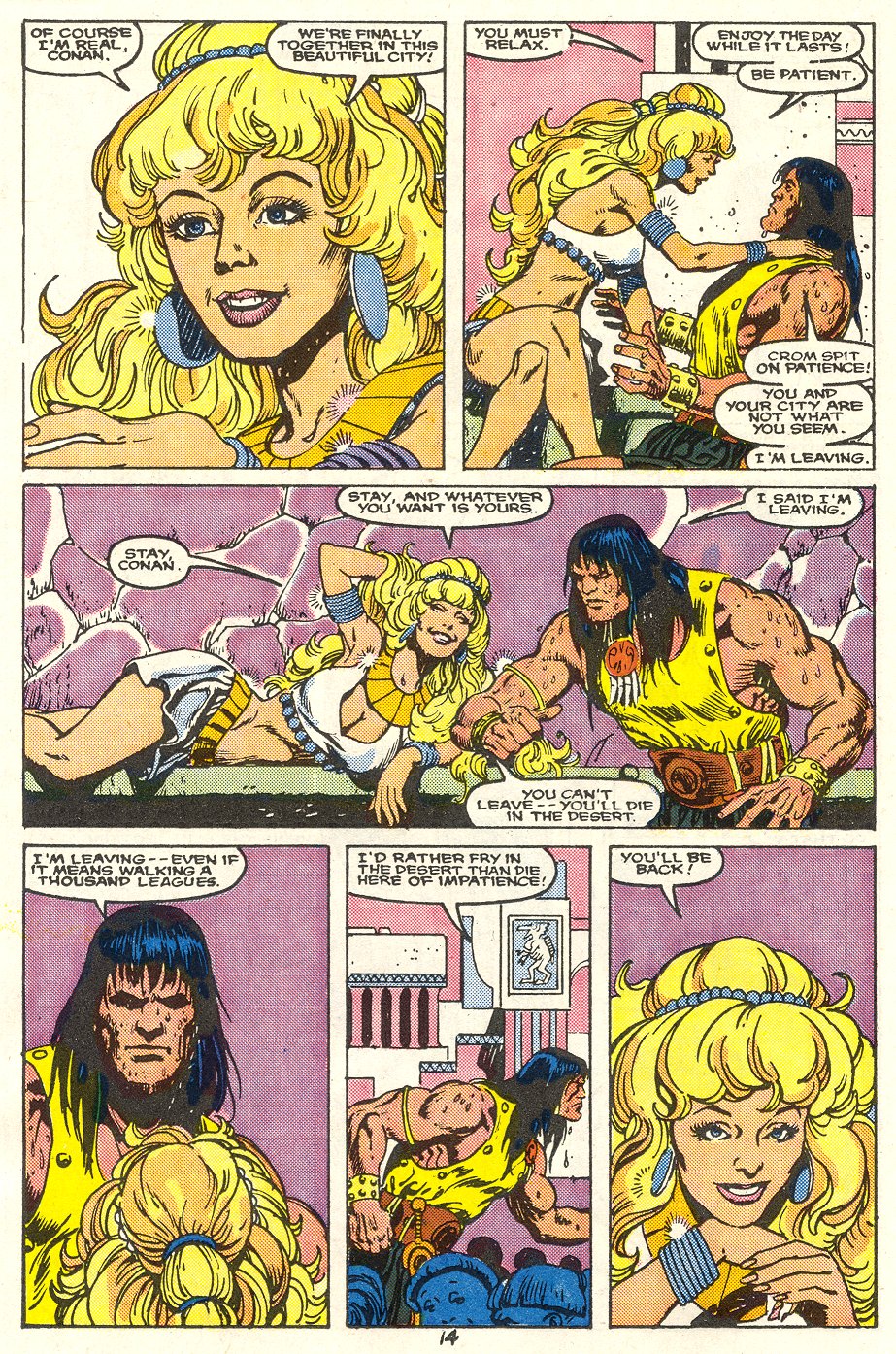 Read online Conan the Barbarian (1970) comic -  Issue #214 - 11