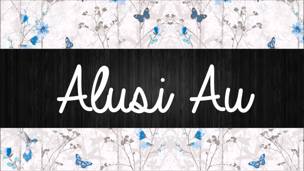 Lirik Lagu Batak dan Artinya viky sianipar Alusi Au
