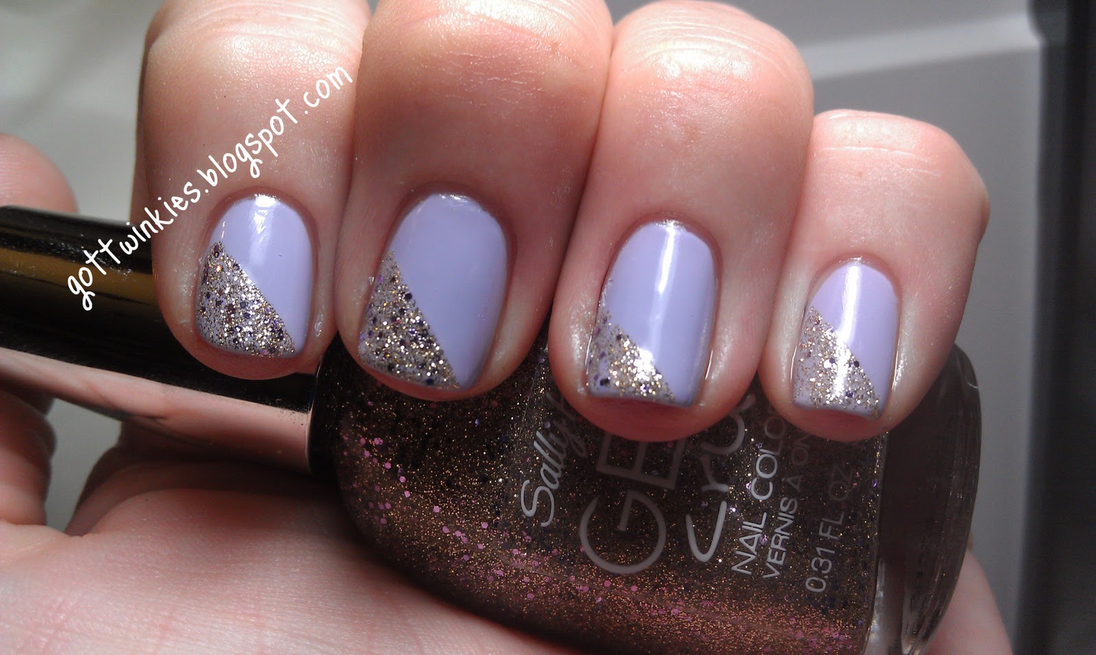 Craft Addict: Lilac and Gold loveliness!