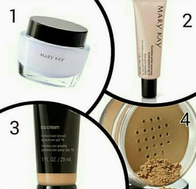 Perfect Flawless Face with mary kay makeup