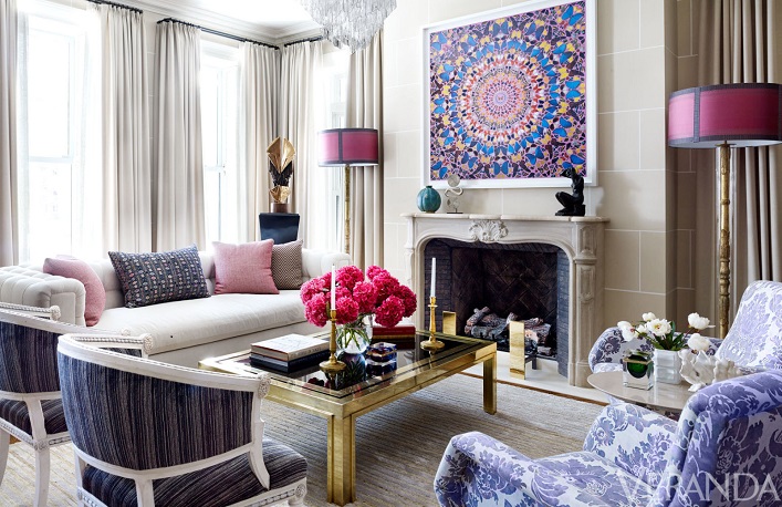 Mix And Chic Home Tour A Colorful Updated Chicago Townhouse Pages