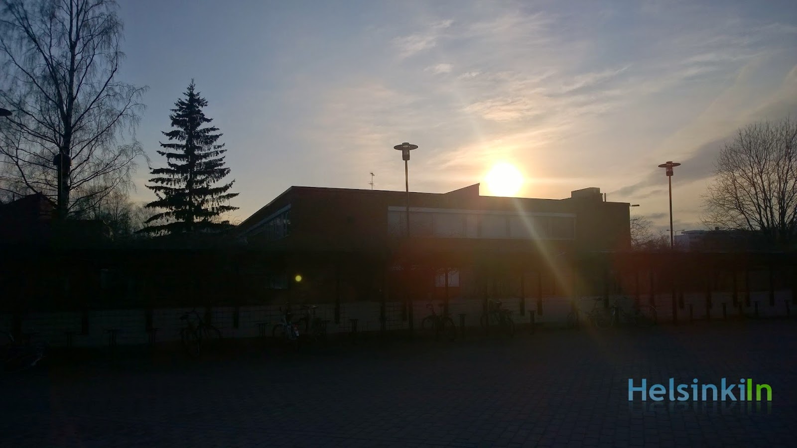 early morning sun