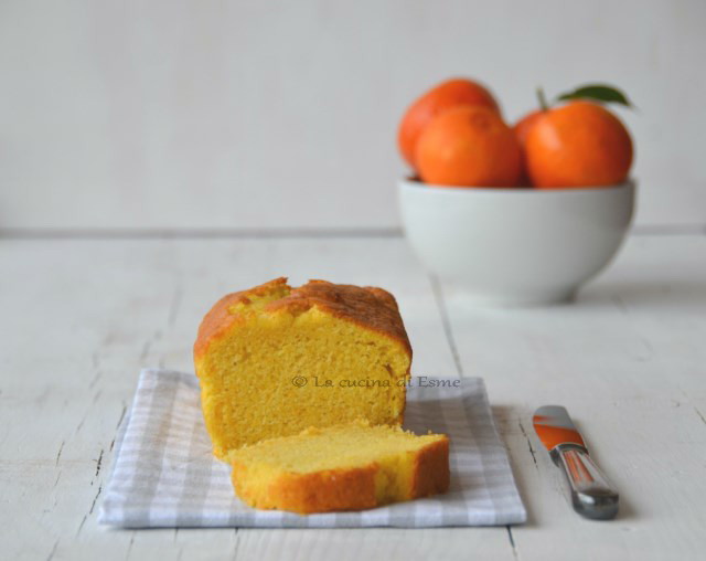 plum cake sofficissimo con zucca cruda ... al profumo di mandarino