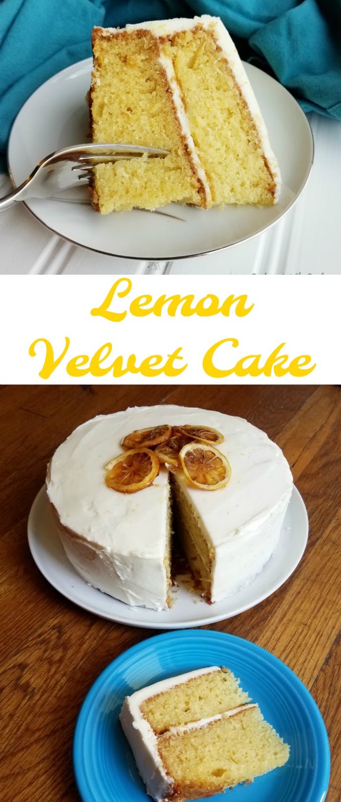 Cooking With Carlee: Lemon Velvet Cake
