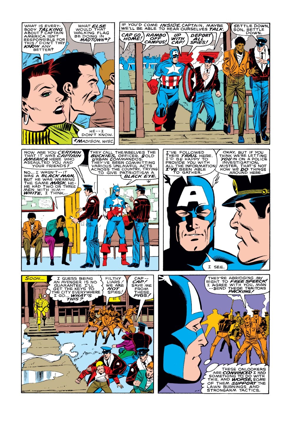 Read online Captain America (1968) comic -  Issue #327 - 9