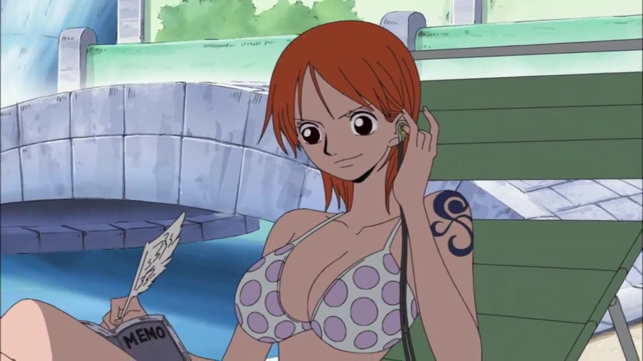 One Piece: Nami's Swimsuit (Episode 315) .