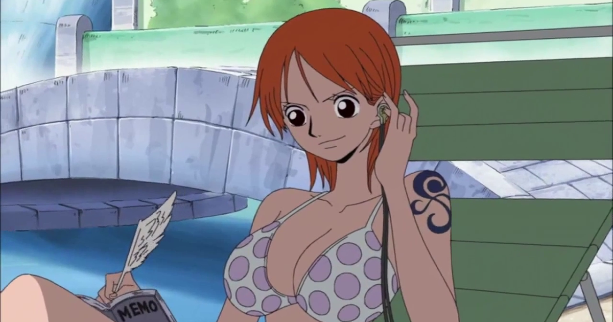 One Piece: Nami's Swimsuit (Episode 315) .