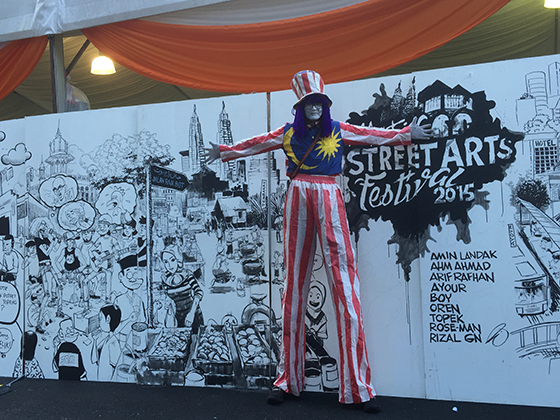 MaTiC Street Arts Festival 2015, Kuala Lumpur Malaysia