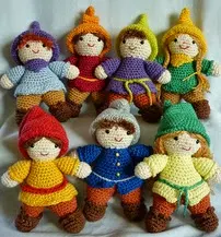 http://www.ravelry.com/patterns/library/amigurumi-crochet-pattern-seven-dwarfs