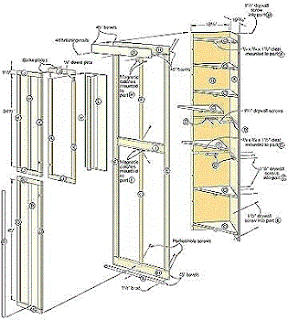 curio corner cabinet plans