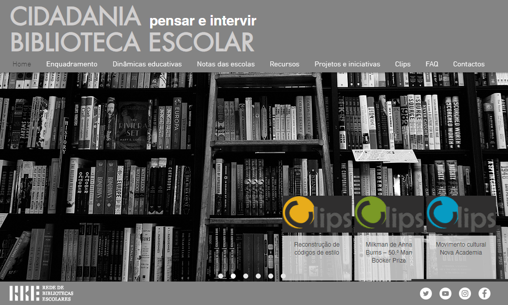 CIDADANIA E BIBLIOTECA ESCOLAR - PENSAR E INTERVIR -