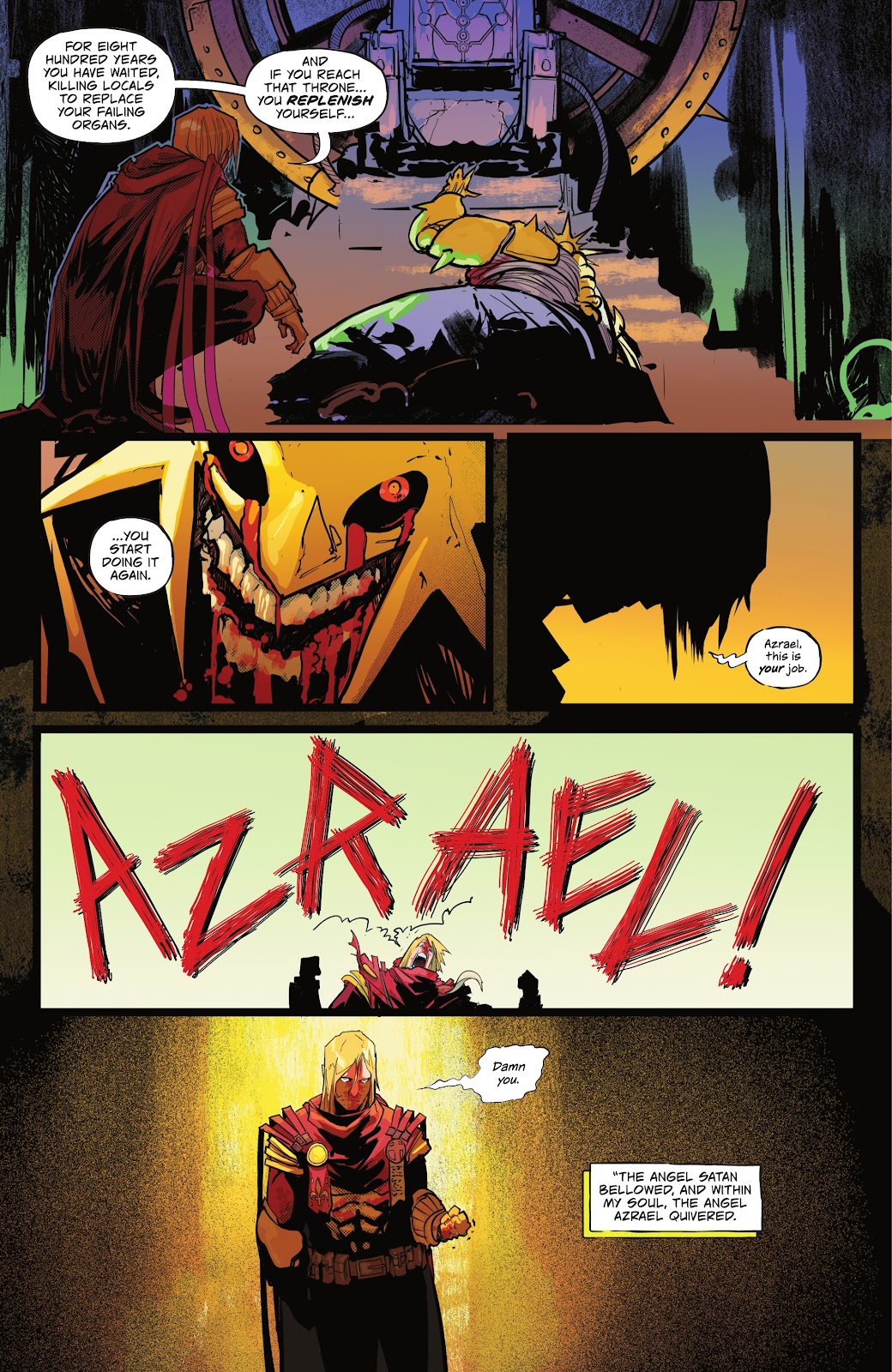 Sword Of Azrael issue 4 - Page 19