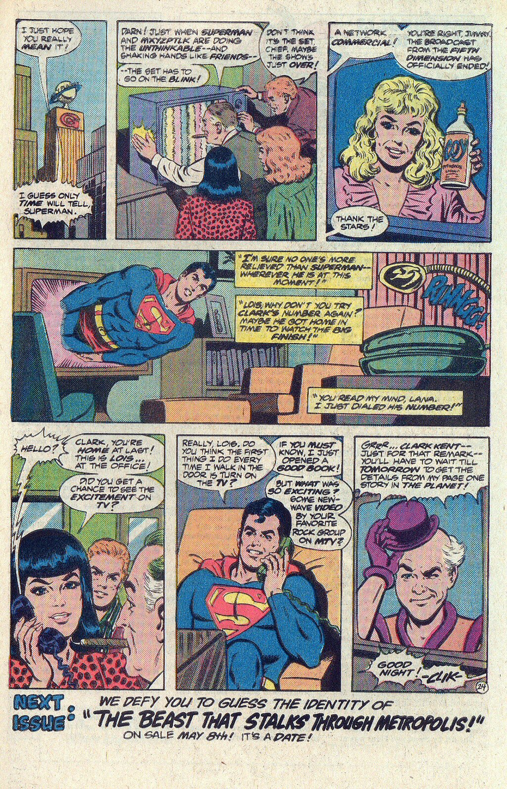 Read online Superman (1939) comic -  Issue #421 - 25