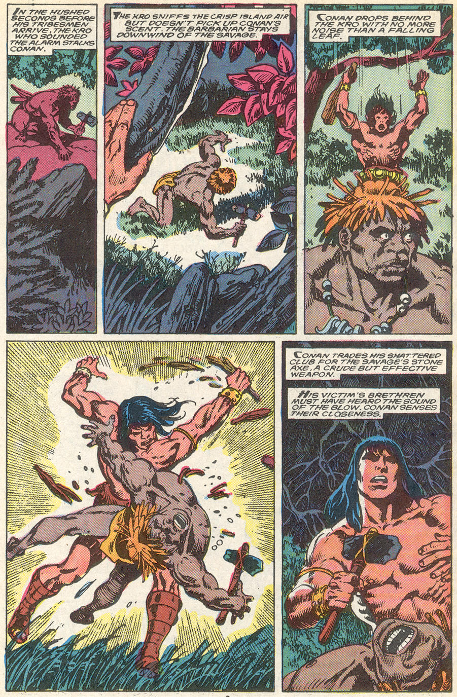 Read online Conan the Barbarian (1970) comic -  Issue #218 - 8