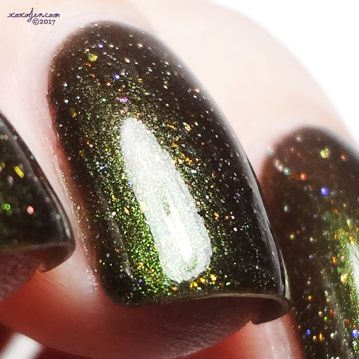 xoxoJen's swatch of Night Owl May The Forest Be With You