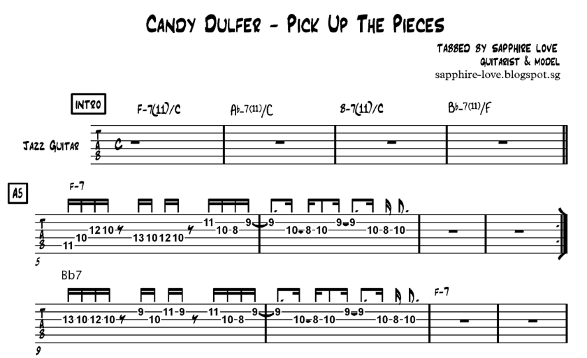 Candy Dulfer Pick Up The Pieces Candy Dulfer Pick Up The Pieces