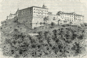 The historic Abbey of Monte Cassino, where D'Aquino was sent to study as a child and where he stayed before his death