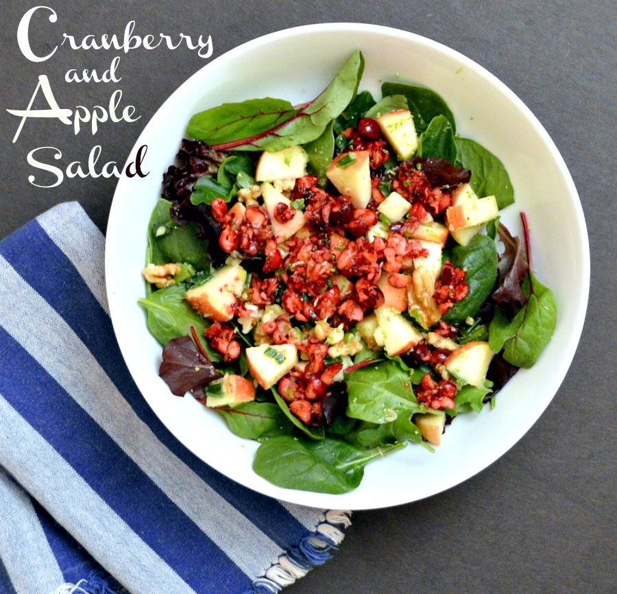 Fresh Cranberry Apple Salad This Is How I Cook
