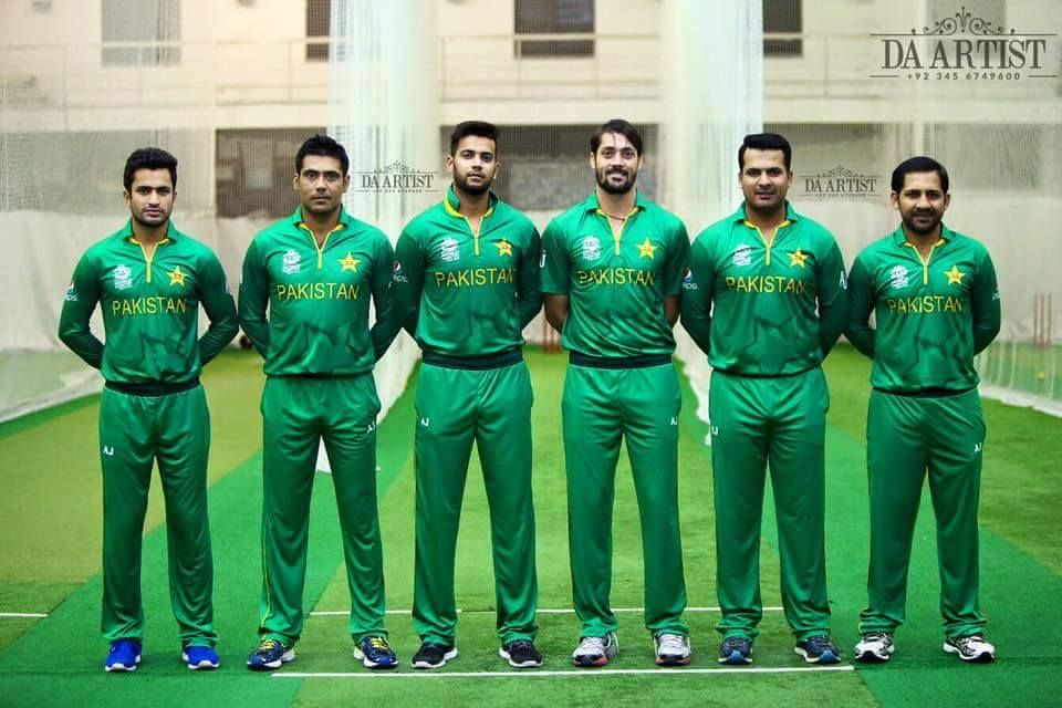 World Cup T20 2016 Pakistan Team Jersey, Kit Photos, Pictures Latest