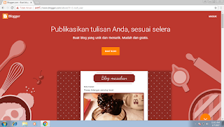 Membuat blog di blogger