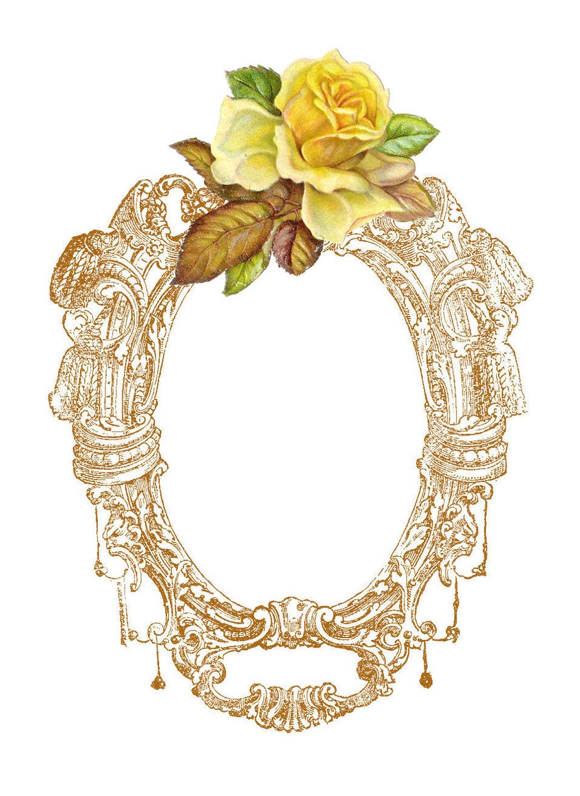 Antique Images Free Printable Frame Digital Frame Clip Art With