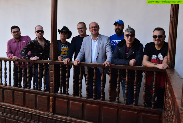 El grupo de rock granadino La Guardia ya está en la Isla de La Palma