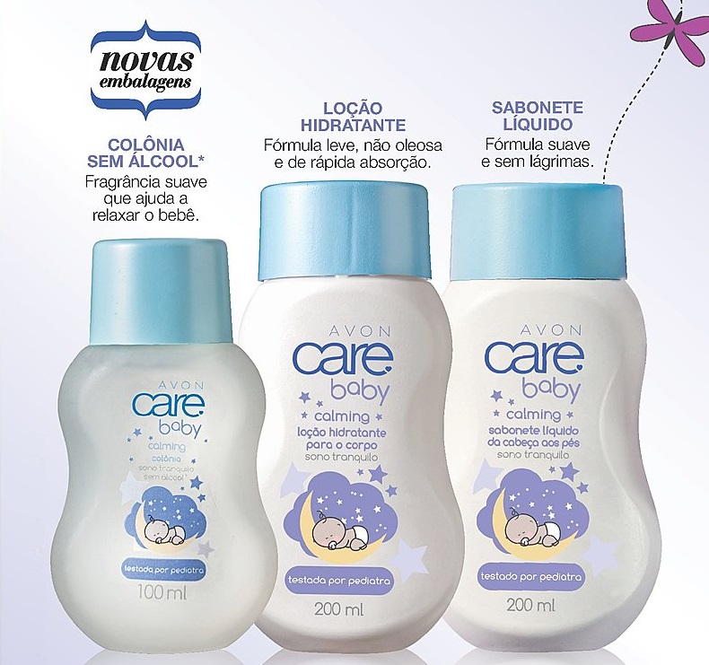 Novas embalagens Avon Care Baby À vontade Blog