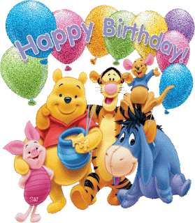 Winnie the pooh y sus amigos de cumpleaños Imagenes animadas disney
