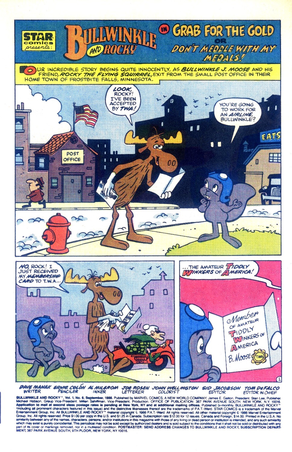 Read online Bullwinkle and Rocky comic -  Issue #6 - 3